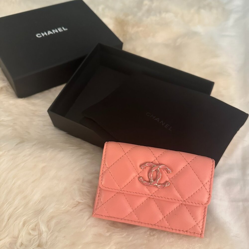 Chanel small flap wallet